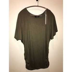 Dolman Sleeve Drape Top